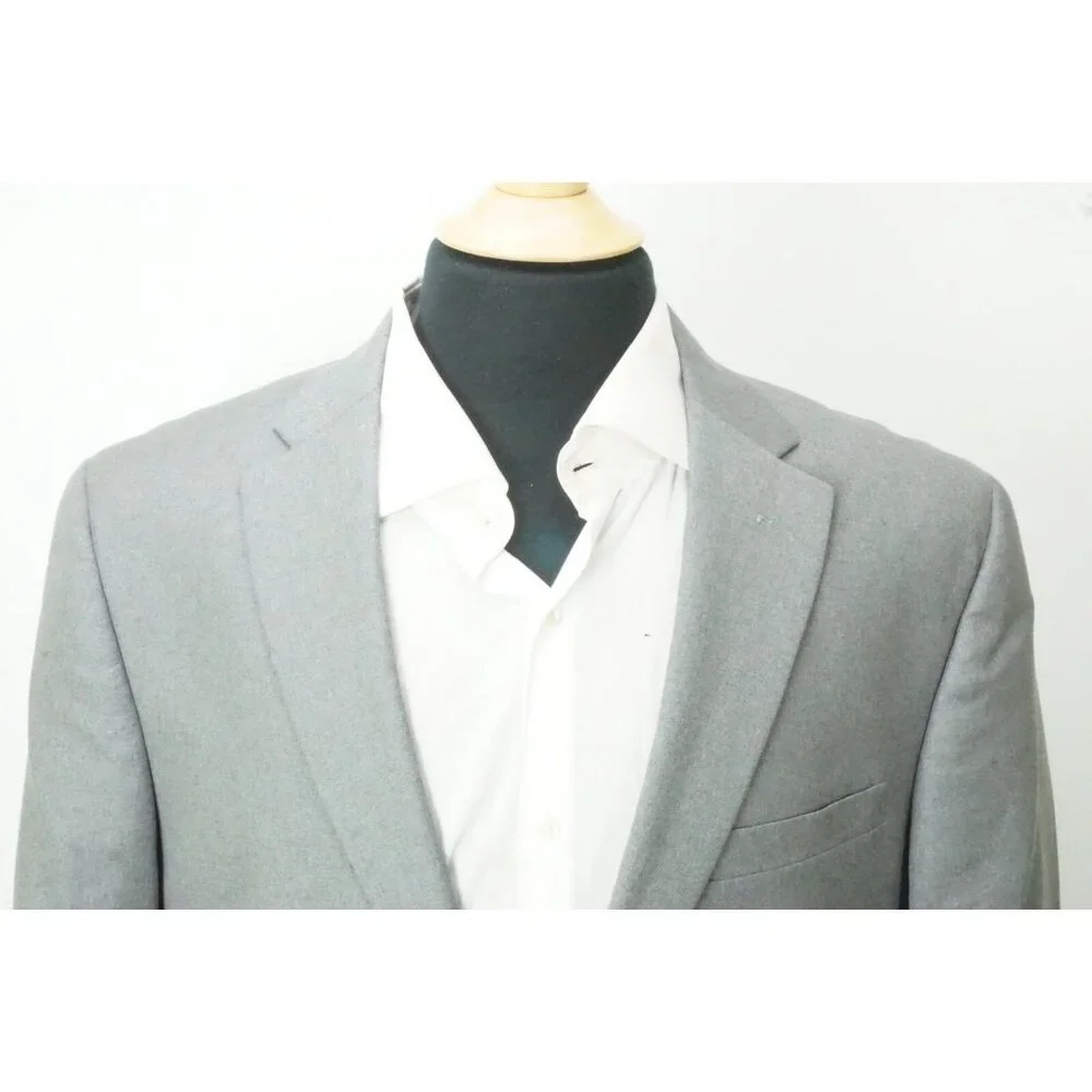 Joseph Jos a Bank Slim Fit Light Gray Wool Sport Coat Jacket Sz 39L BRAND NEW